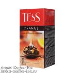 чай Tess "Orange" чёрный с ароматом апельсина 1,5 г*25 пак.