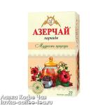 чайный напиток Азерчай Herbal Collection Мудрость природы, чёрный с каркаде, сашет 1,8 г.*20 пак.