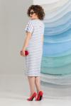 Платье Avanti Erika 972-8, белый/голубой