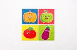Деревянный пазл WOODLANDTOYS 099105 Фрукты-Овощи