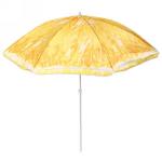 Зонт пляжный D=170см, h-190см "Лимон" ДоброСад