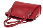 Женская сумка тоут с подвеской-кисточкой, цвет бордовый