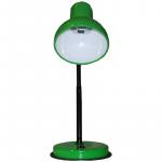 Светильник настольный на подставке НТ 2077А, гибкая стойка, Е27, зеленый весенний, НТ 2077А зеленый весенний