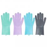 VETTA Перчатки для мытья посуды, силикон, 5 цветов