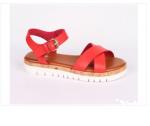 MM100-01-5 красный (Иск.кожа/Без подкладки) Туфли летние открытые женские
