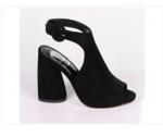 MM068-01-1А черный (Т/Иск.кожа) Туфли летние открытые женские