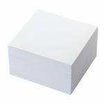 Блок для записей BRAUBERG проклеенный, куб 9*9*5 см, белый, белизна 95-98%, 129195
