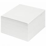 Блок для записей STAFF проклеенный, куб 9*9*5 см, белый, белизна 90-92%, 129196