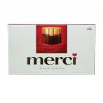 Конфеты шоколадные MERCI (Мерси), ассорти, 400г, картонная коробка, ш/к 00217