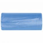 Мешки для мусора 30л синие в рулоне 30 шт прочные, ПНД 10 мкм, 50х60см, LAIMA, 601378