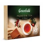 Чай GREENFIELD, НАБОР 30 видов, 120 пакетиков в конвертах, 213,2г, ш/к 10743