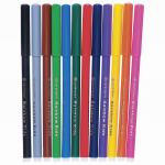 Фломастеры 12 ЦВЕТОВ CENTROPEN "Rainbow Kids", трехгранные, смываемые, картон. упаковка, 7550/12KK