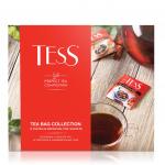 Чай TESS (Тесс), НАБОР 60 пакетиков (12 видов по 5 шт), 103 г, картонная коробка, ш/к 11757