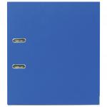 Папка-регистратор BRAUBERG с покрытием из ПВХ, 80 мм, с уголком, синяя (удв. срок службы), 227191