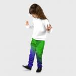 Детские брюки 3D "BLUE&GREEN"