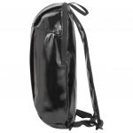 Рюкзак STAFF FASHION AIR компактный, блестящий, DВИЖ, черный, 40х23х11 см, 270299