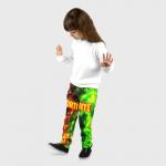Детские брюки 3D "FORTNITE TOXIC FLAME"