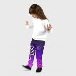 Детские брюки 3D "Fortnite (твой ник на спине)"