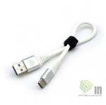 USB кабель INNOVATION (A1I-COBRA) Type-C 0.2 метра белый (3A)