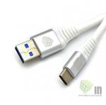 USB кабель INNOVATION (A1I-COBRA) Type-C 0.2 метра белый (3A)