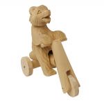 Богородская игрушка "Медведь велосипедист" (РНИ) арт.8362