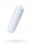 Вибропуля Штучки-Дрючки, ABS-пластик, белая, 6 см