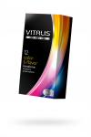 Презервативы "VITALIS" PREMIUM №12 color and flavor - цветные/ароматизированные (ширина 53mm)