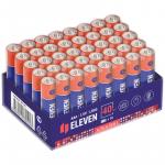 Батарейка Eleven AAA (LR03), КОМПЛЕКТ 40 шт., алкалиновая, OS40, 301746