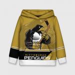 Детская толстовка 3D "Pittsburgh Penguins"