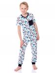 Пижама для мальчиков арт 11473
