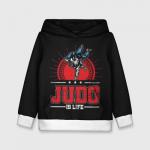 Детская толстовка 3D Judo is life