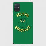 Чехол для Samsung A51 "Resting Grinch Face"