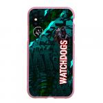 Чехол для iPhone XS Max матовый "Watch Dogs: Legion"