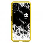 Чехол для Honor 20 Black Clover on smoky background