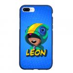 Чехол для iPhone 7Plus/8 Plus матовый "BRAWL STARS LEON"