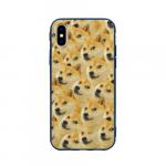 Чехол для iPhone X матовый "Doge"