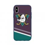 Чехол для iPhone X матовый "Anaheim Ducks Selanne"