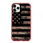 Чехол для iPhone 11 Pro Max матовый "American Flag Camo"