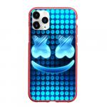 Чехол для iPhone 11 Pro Max матовый "Marshmello"