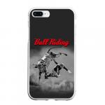 Чехол для iPhone 7Plus/8 Plus матовый "Bull Riding"