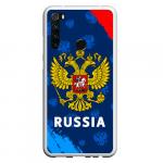Чехол для Xiaomi Redmi Note 8T "RUSSIA / РОССИЯ"