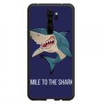 Чехол для Xiaomi Redmi Note 8 Pro "Улыбнись акуле"