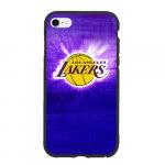 Чехол для iPhone 6Plus/6S Plus матовый "Los Angeles Lakers"