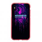 Чехол для iPhone XS Max матовый AUTHENTIC