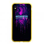 Чехол для iPhone XS Max матовый AUTHENTIC