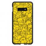 Чехол для Samsung S10E "Симпсоны"