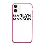 Чехол для iPhone 11 матовый "Marilyn Manson"