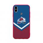 Чехол для iPhone X матовый "Colorado Avalanche"