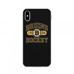 Чехол для iPhone X матовый "Boston Bruins"