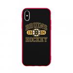 Чехол для iPhone X матовый "Boston Bruins"